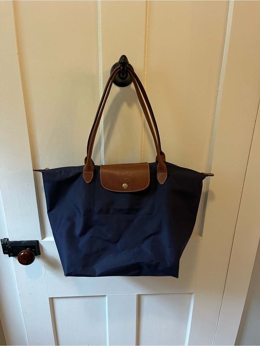 Longchamp Le Pliage Original Shoulder Tote Navy